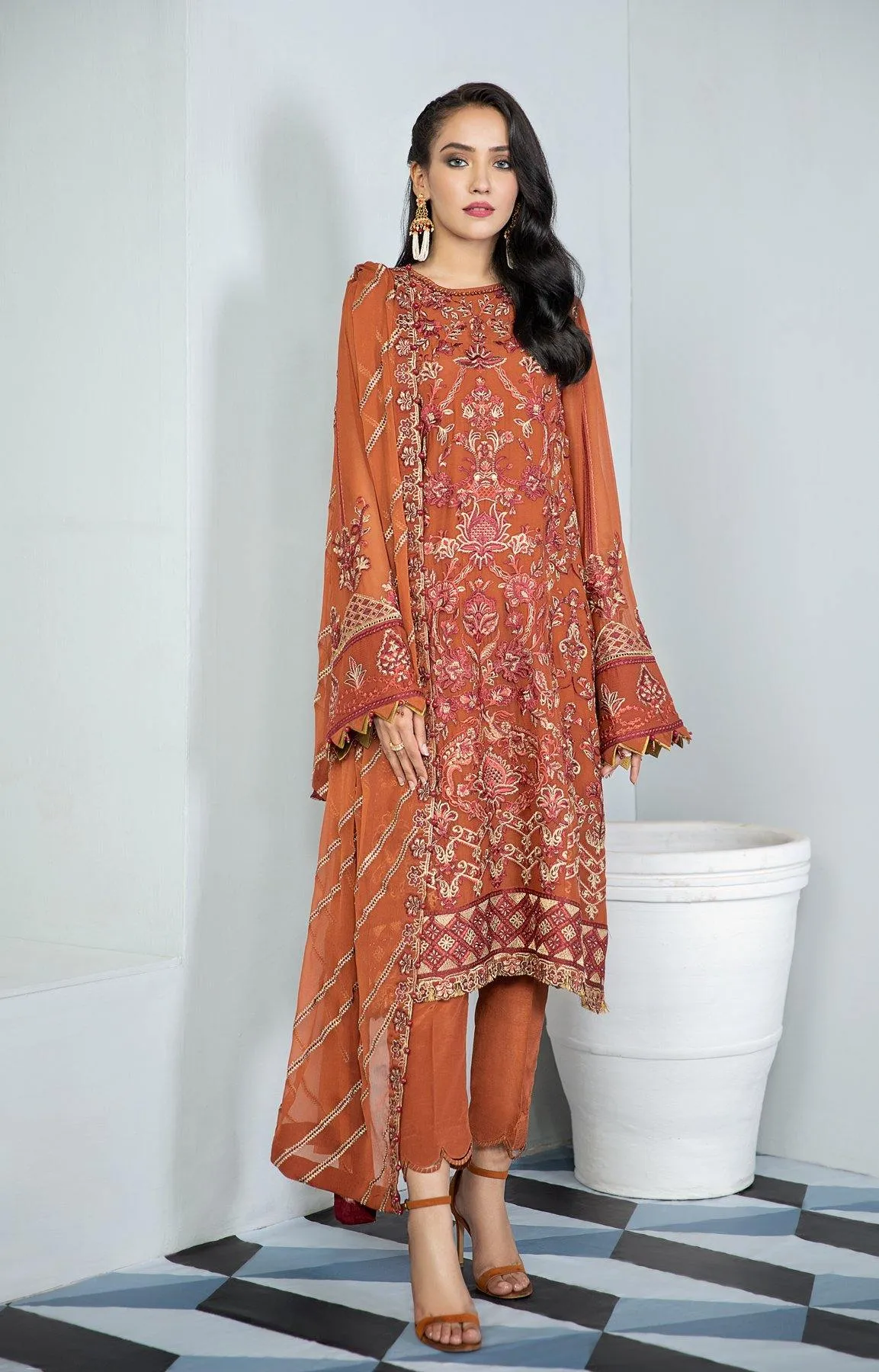 Alizeh Embroidered Chiffon Collection Vol-3 – Shideh