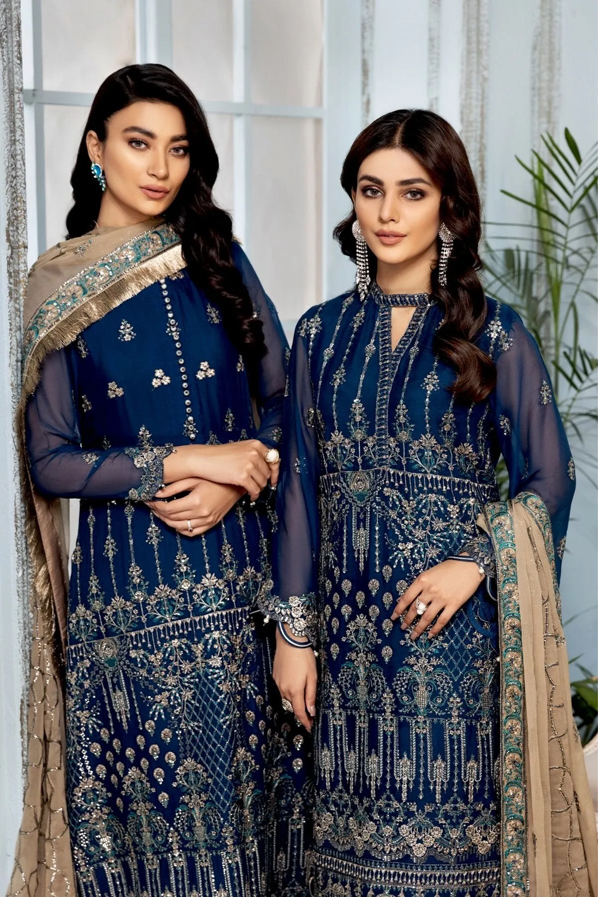 Alizeh Mah-e-Ru Festive Embroidered Chiffon Collection '21 – Nousha