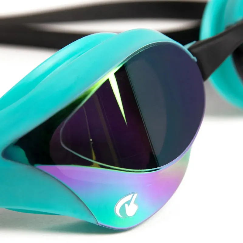 Arena - Cobra Core Swipe Mirror Goggle - Emerald/Peacock