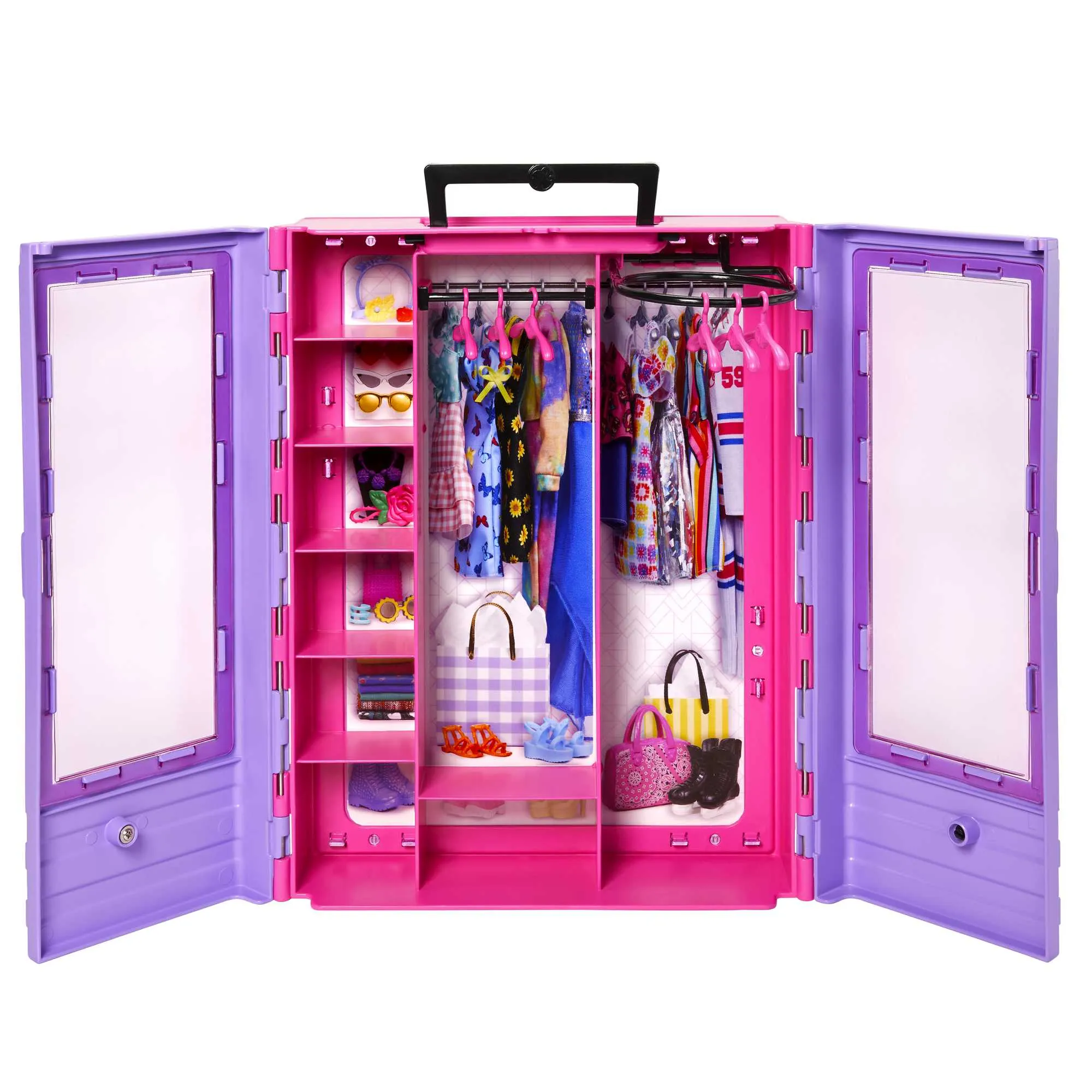 Barbie Fashion & Beauty Conjunto de Brinquedo Novo Armário de Luxo com Boneca