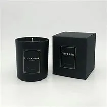 Candle Fleur Noir