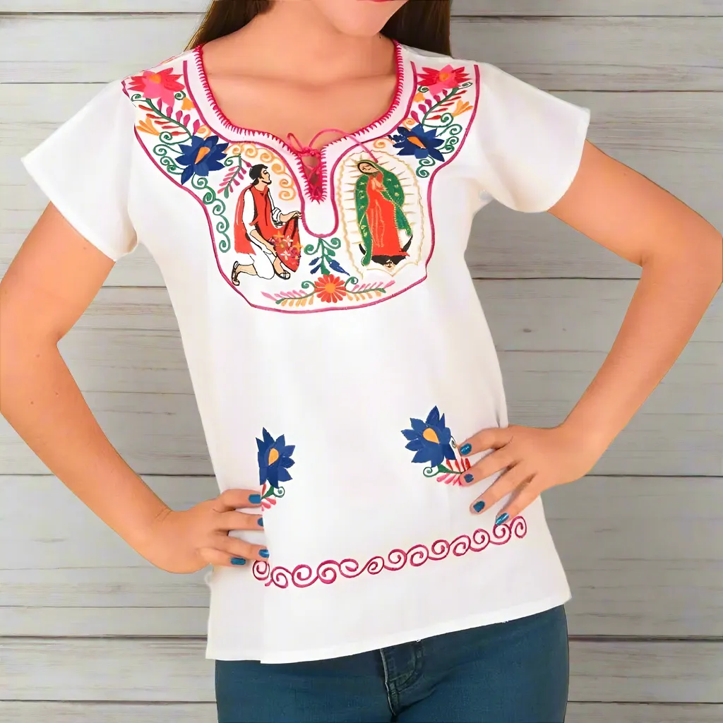 Embroidered Blouse NA-TM-77176