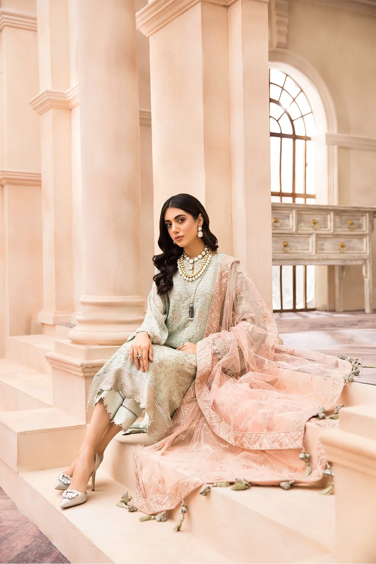 Farasha Embroidered Luxury Chiffon Collection 2022 – BREEZE