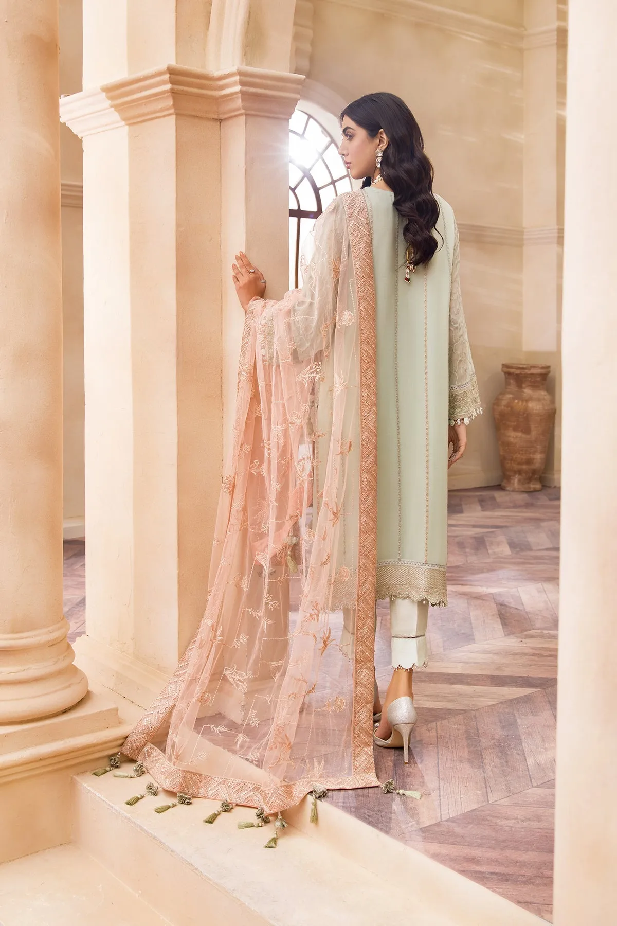 Farasha Embroidered Luxury Chiffon Collection 2022 – BREEZE