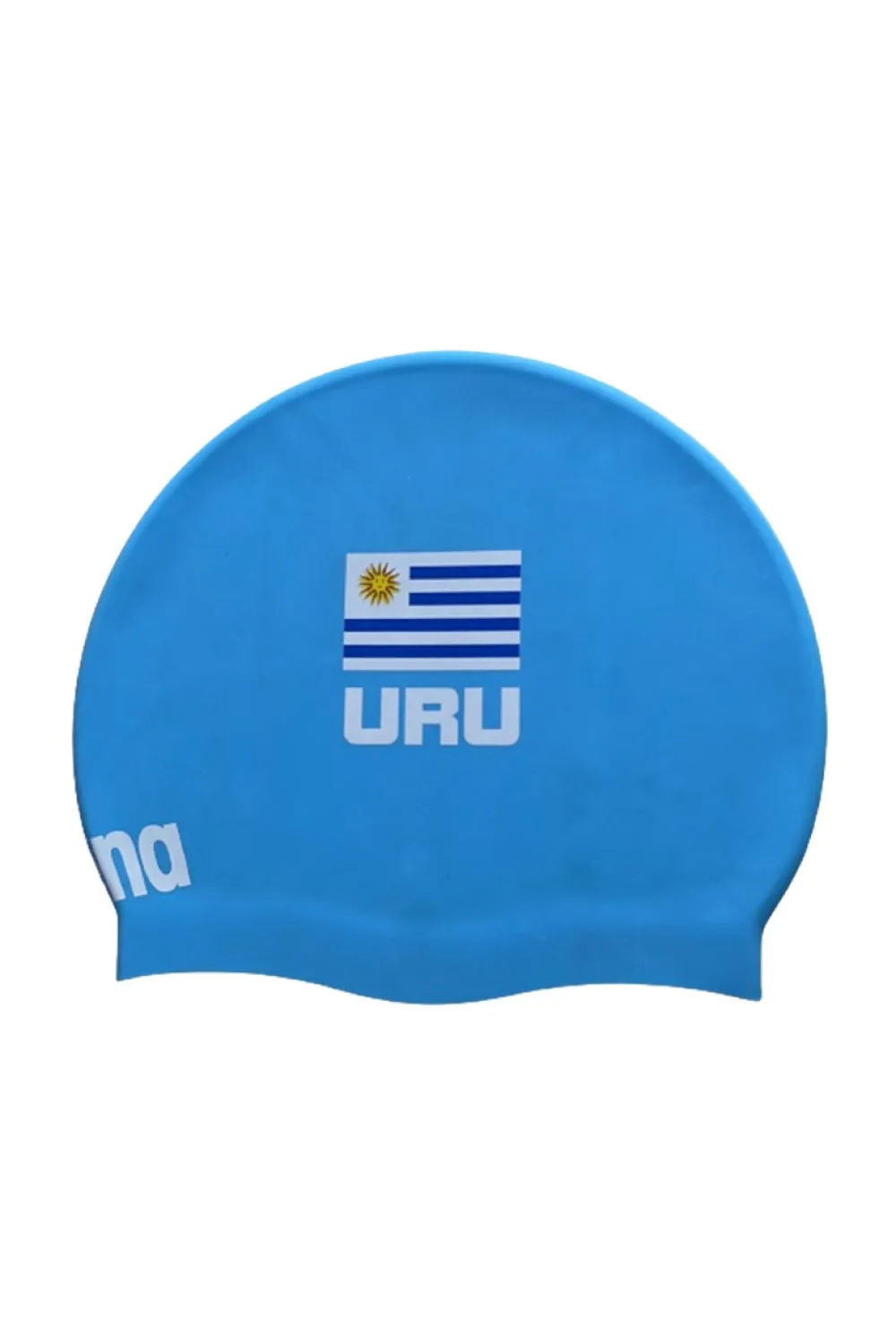 Gorra de Entrenamiento para Natación Unisex Adulto Arena Uruguay Flag Silicone Cap