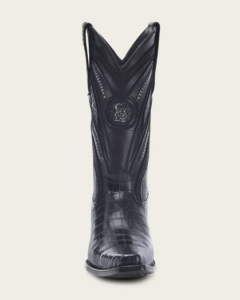 Imperio black exotic boot