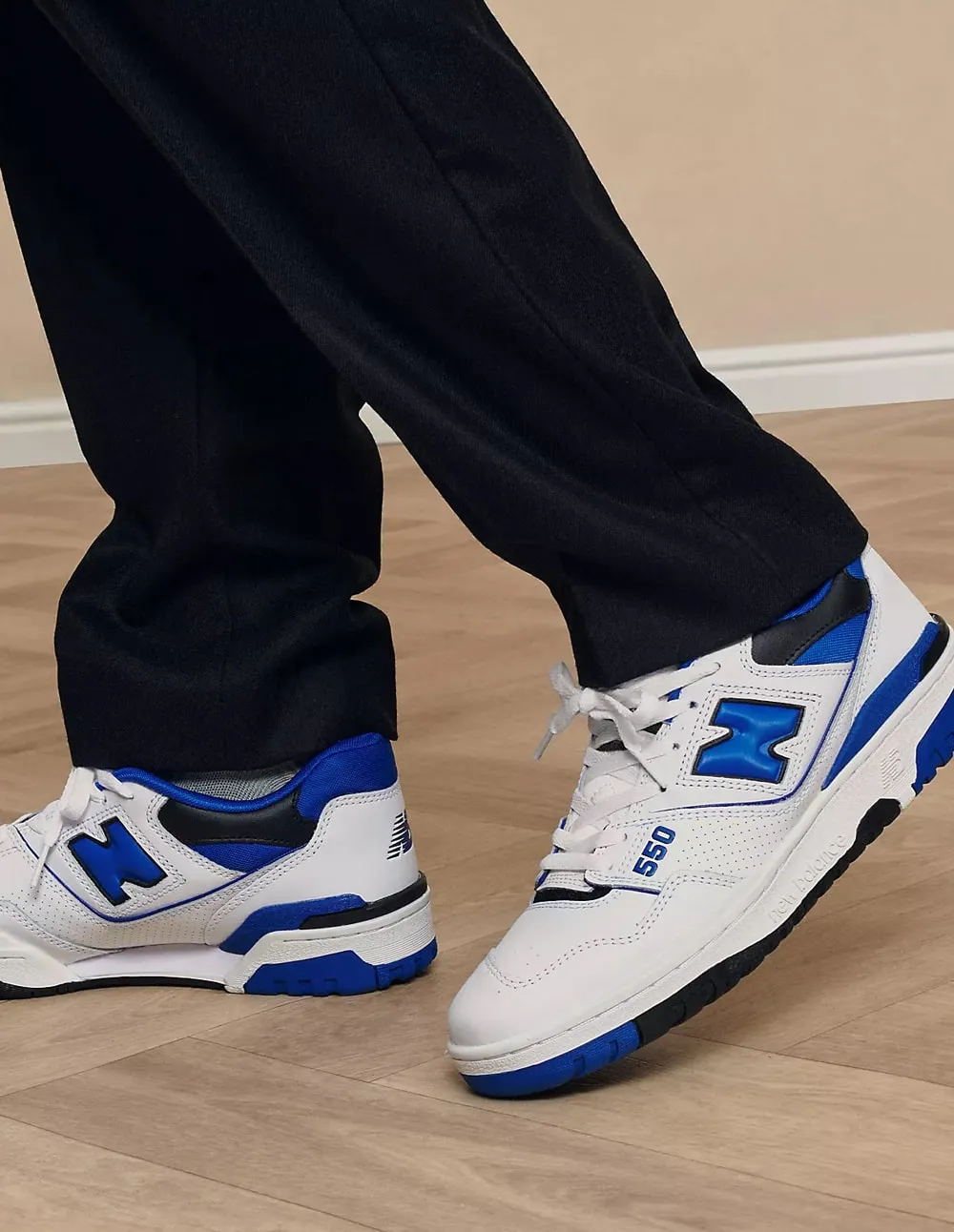 New Balance BB550 SN1 Blancas y Azules Unisex