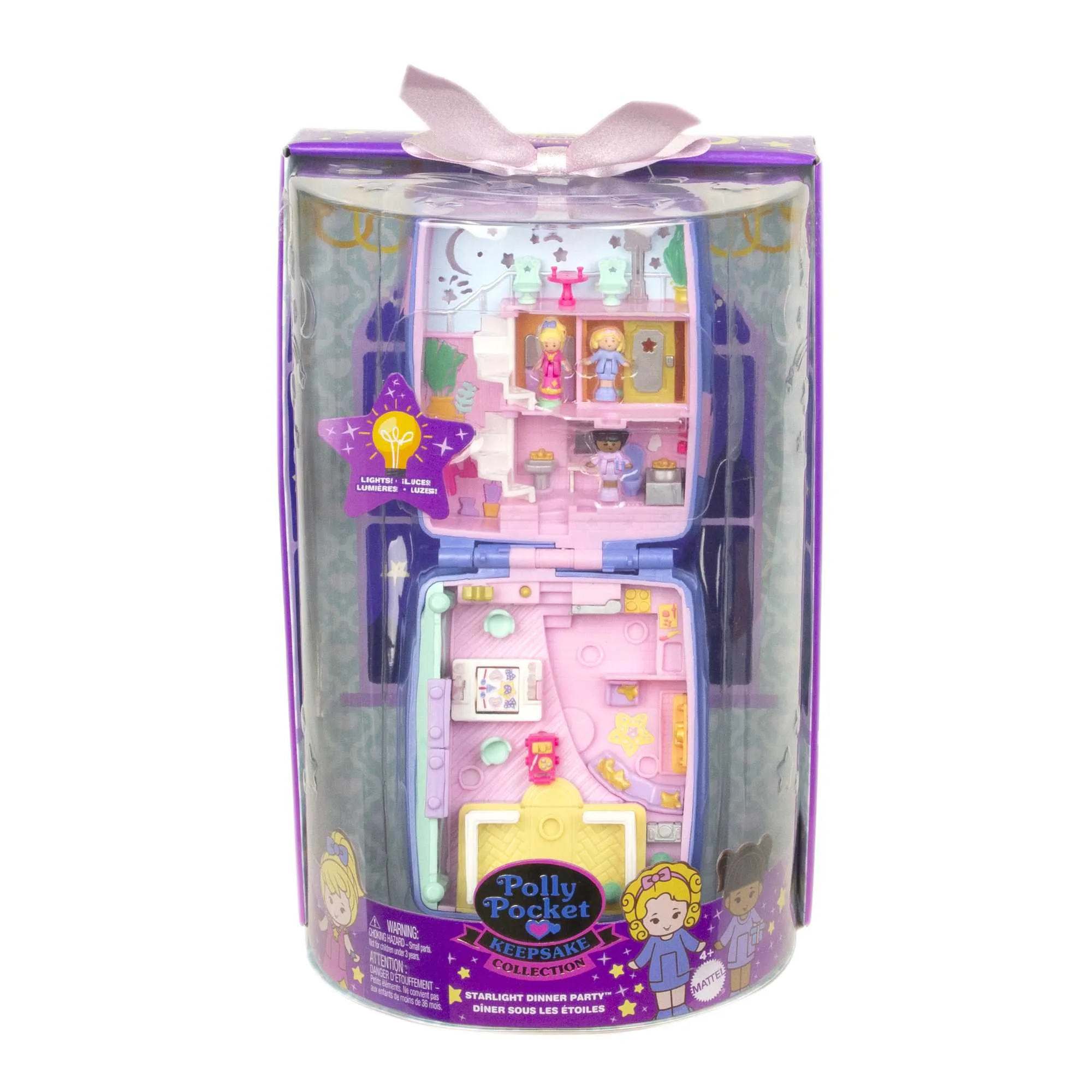 Polly Pocket Set de Juego Starbright Dinner Party