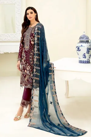 Ramsha Chevron Luxury Chiffon Collection Vol-3 – A-303