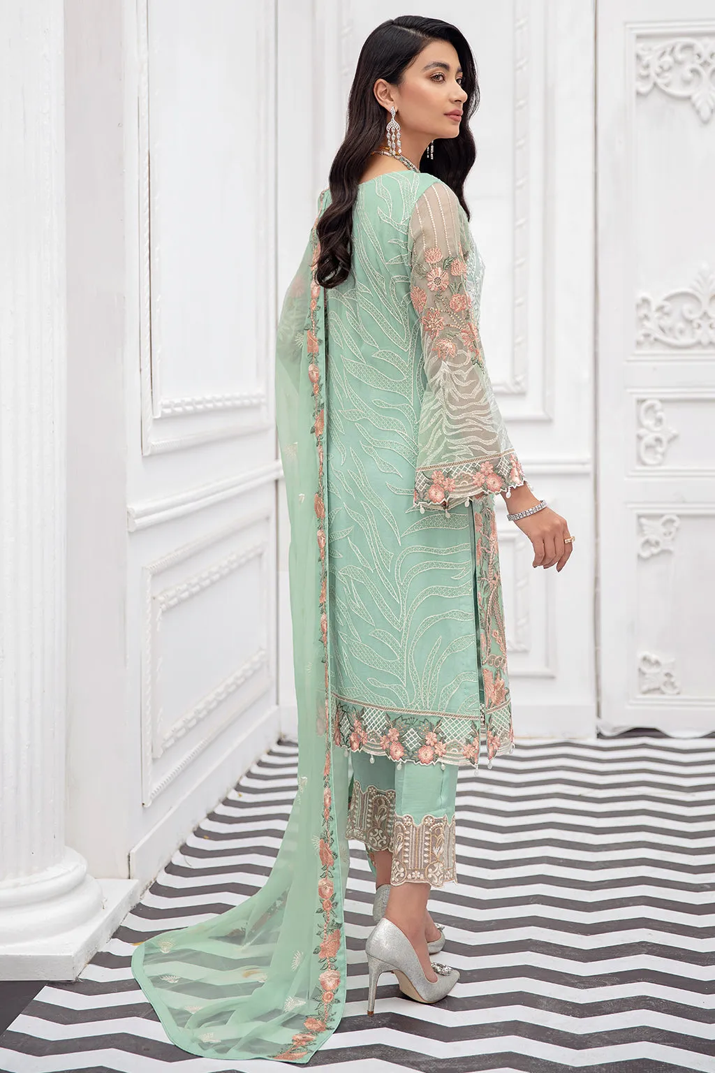 Ramsha Rangoon Chiffon Collection Vol-8 – D-805