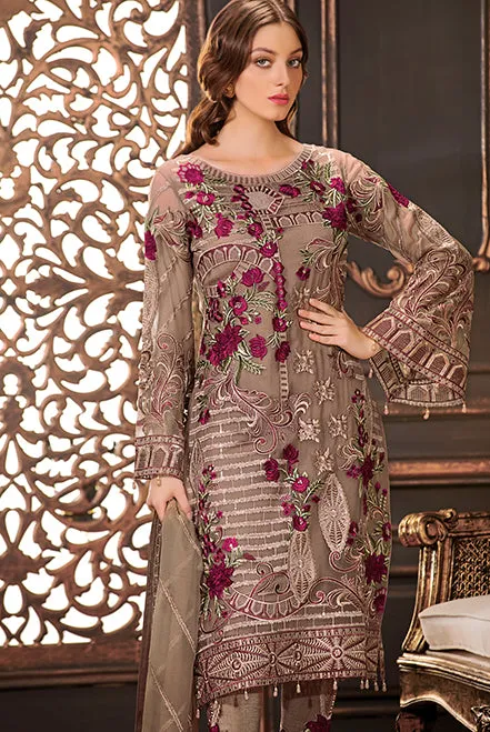 Ramsha Rangoon Chiffon Collection Vol-II – D-208