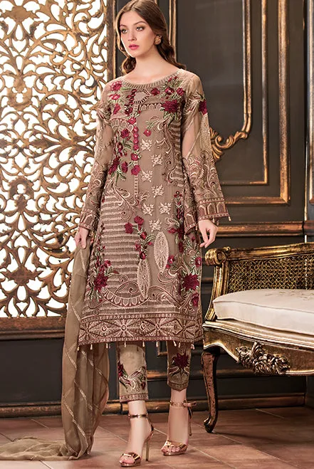 Ramsha Rangoon Chiffon Collection Vol-II – D-208