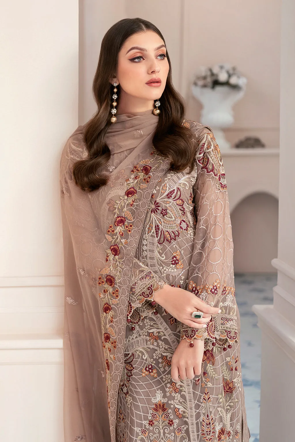 Ramsha Rangoon Luxury Chiffon Collection – D-905