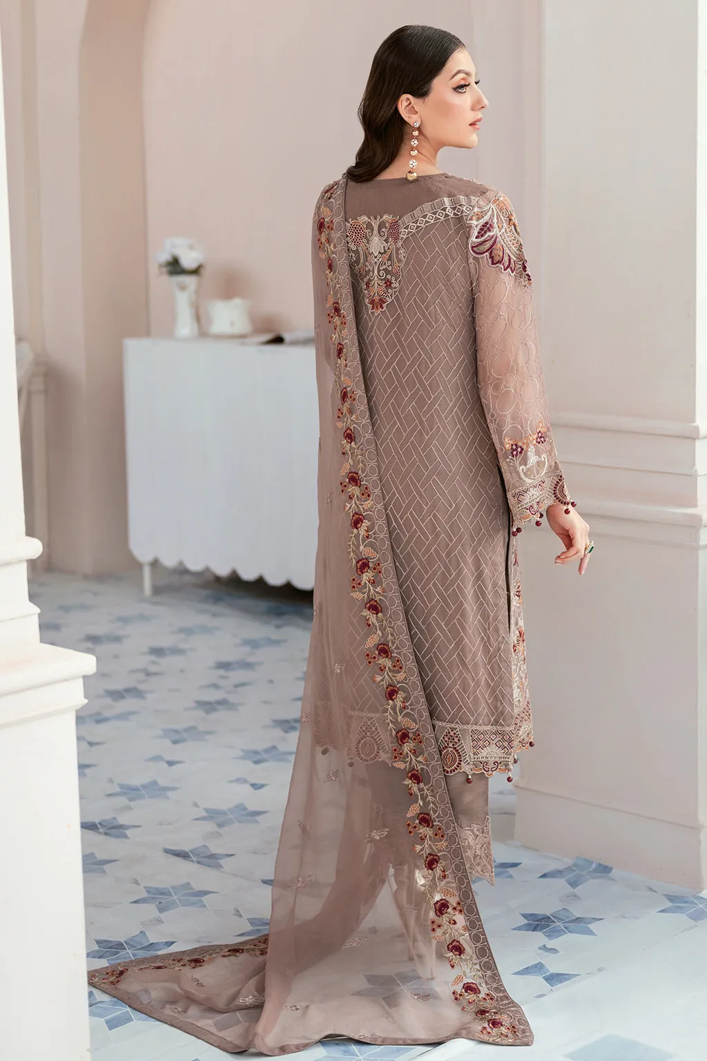 Ramsha Rangoon Luxury Chiffon Collection – D-905