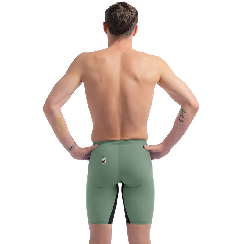 Speedo - Men's Fastskin LZR Pure Valor 2.0 High Waisted Jammer - Green/Black