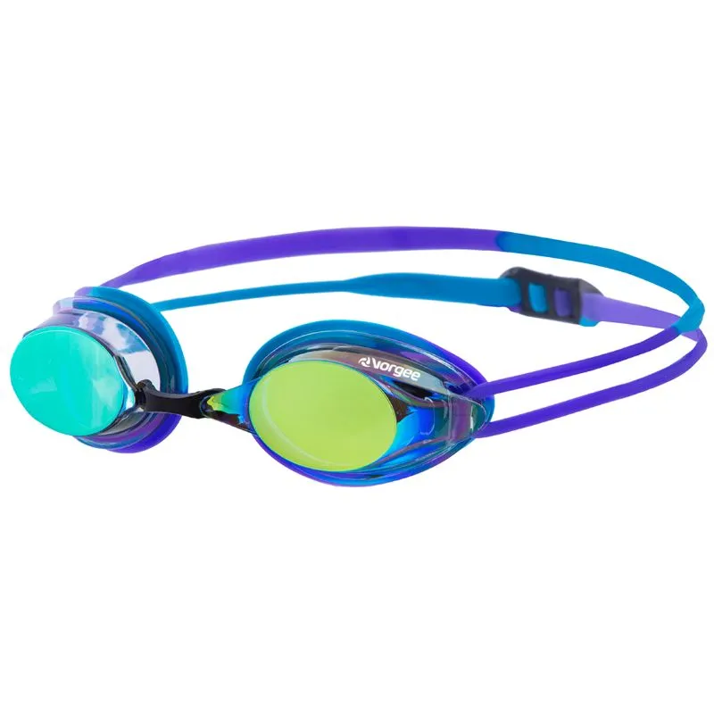 Vorgee - Extreme Competition Missile Fuze Rainbow Mirror Lens Goggle Purple/Blue